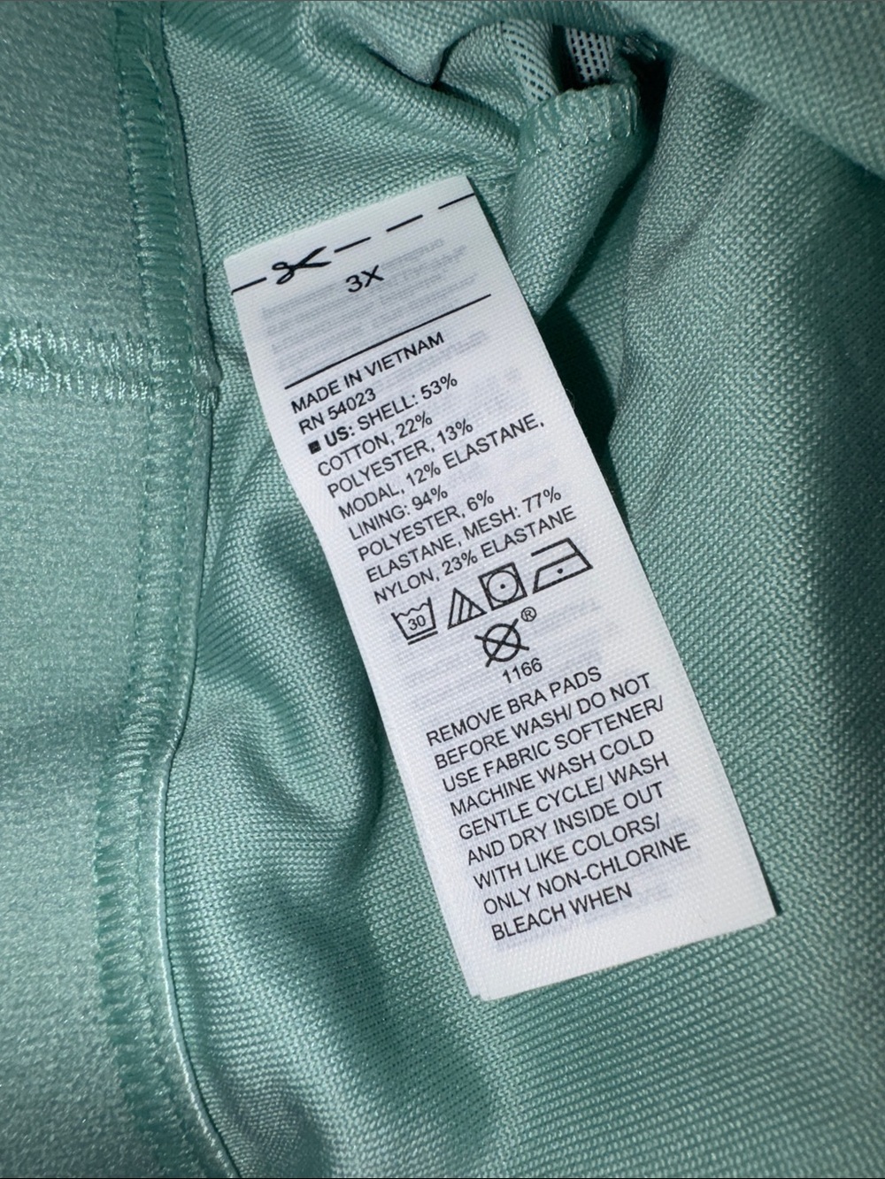 Old Navy Women’s Light Support PowerChill Longline Sports Bra Tank Size 3X - Picture 10 of 15